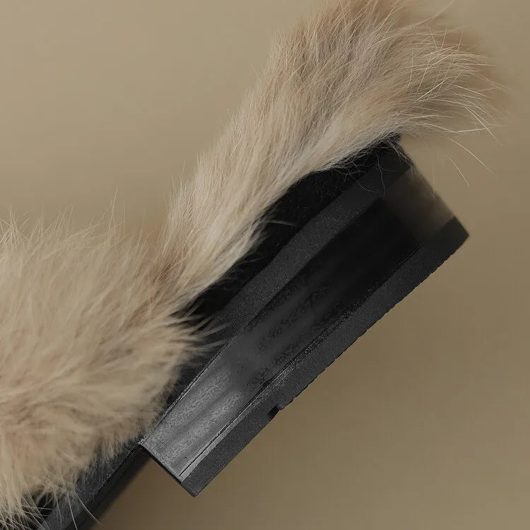 Ferra Suede Wool Mule