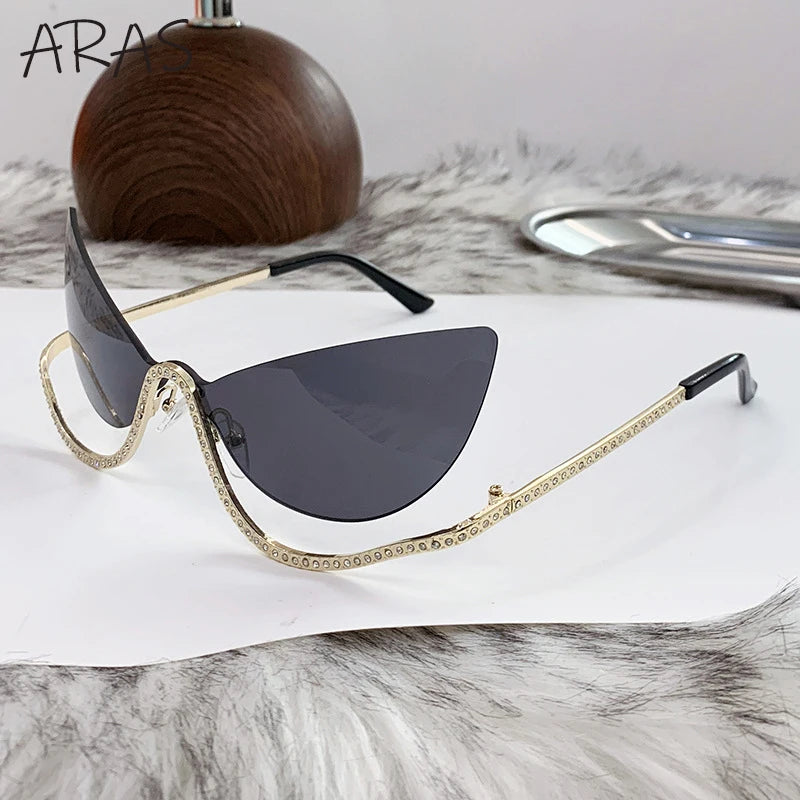 Felina Rhinestone Cat-Eye Sunglasses