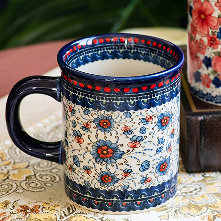 Bavaria 4 Pc Floral Mug Set