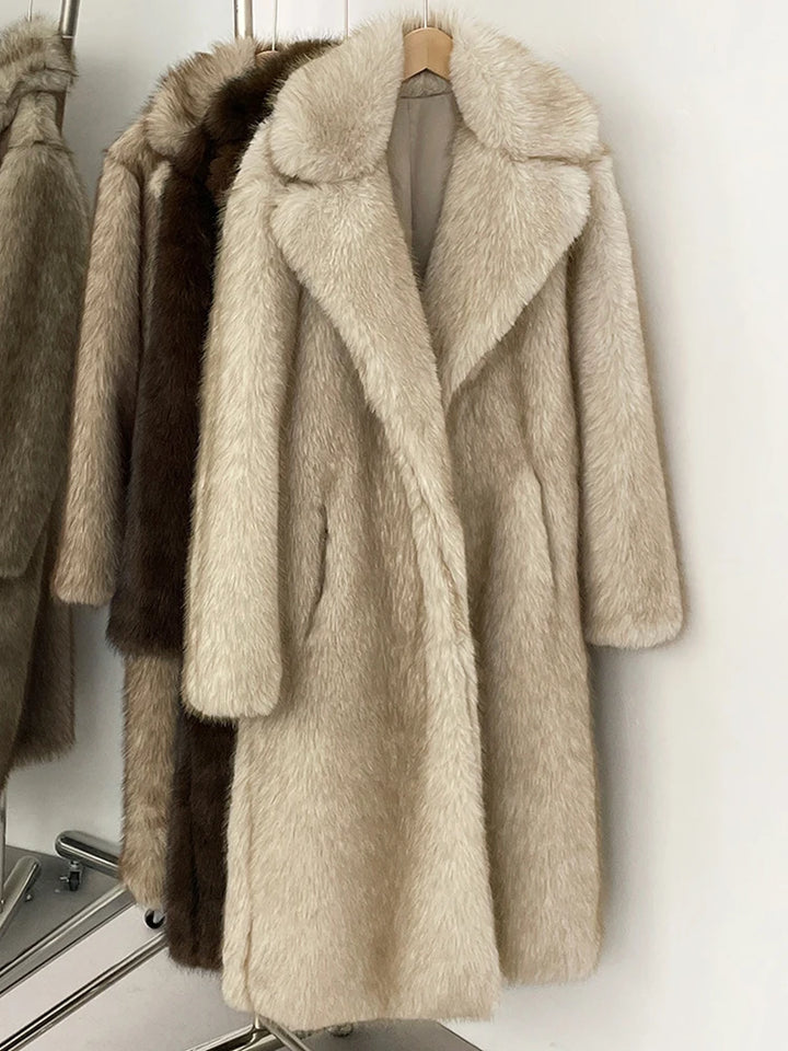 Ivana Faux Fur Coat