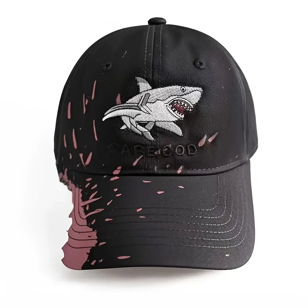 Carcharo Shark Bite Baseball Cap