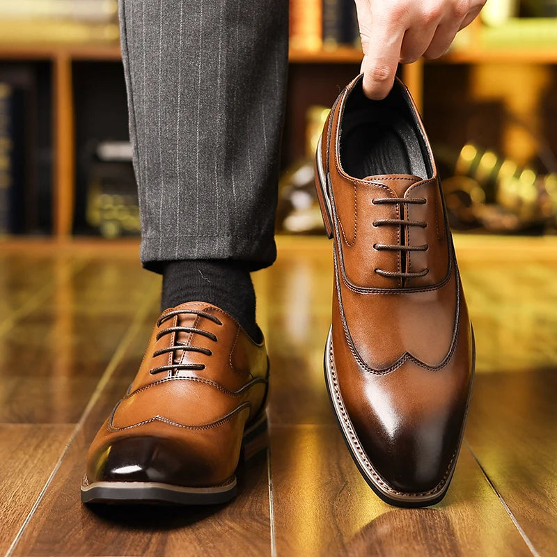 Valdoro Leather Oxfords