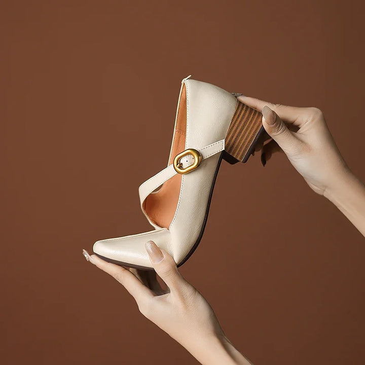 Colette Leather Mary Janes