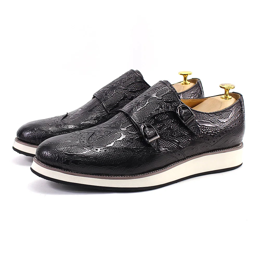 Serpente Monk Strap Brogues