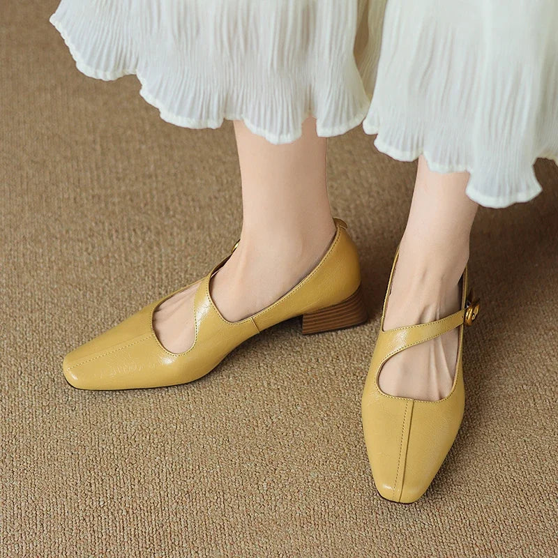 Colette Leather Mary Janes