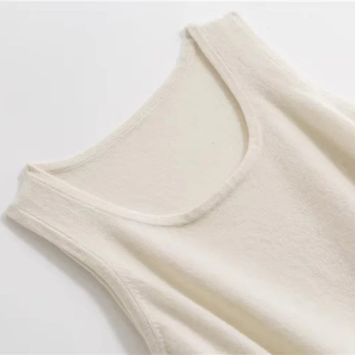 Claudette Cashmere Tank Top