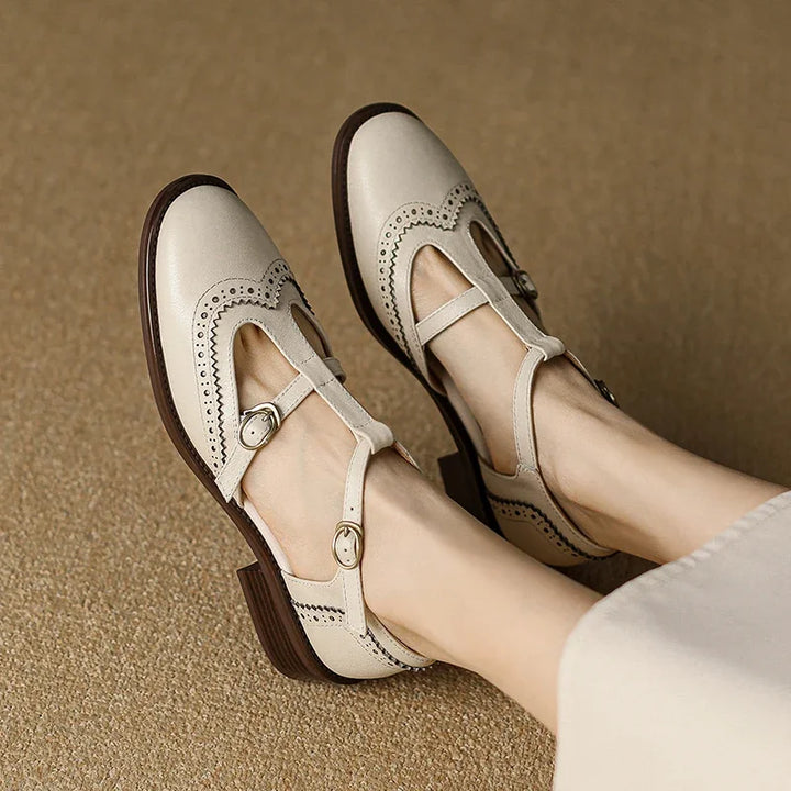 Aurelia Brogue Mary Janes