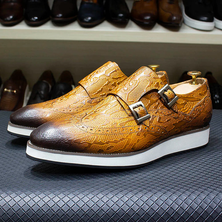 Serpente Monk Strap Brogues