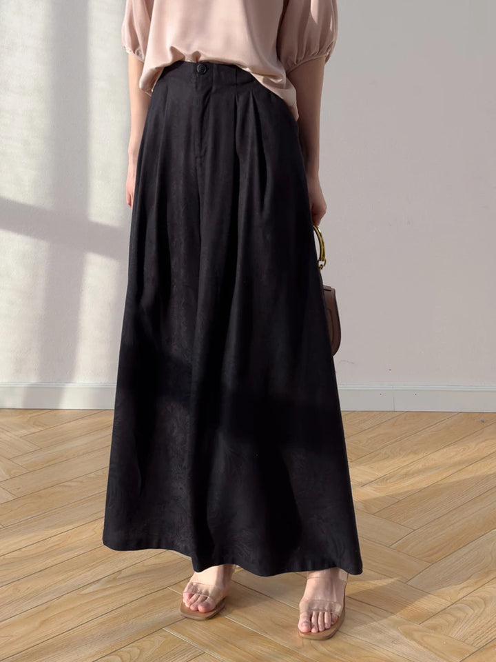Sereta Silk Wide-Leg Trousers