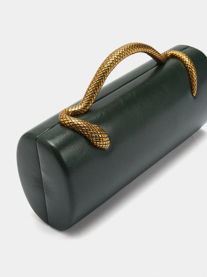 Golden Viper Clutch