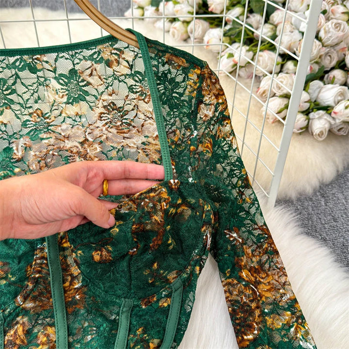 Ivy Veil Lace Bodysuit