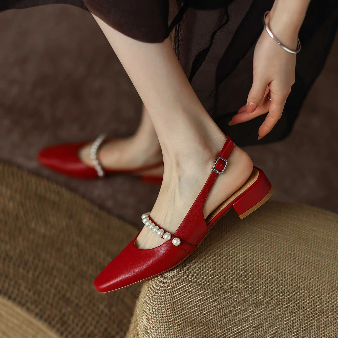 Forté Pearl Slingbacks