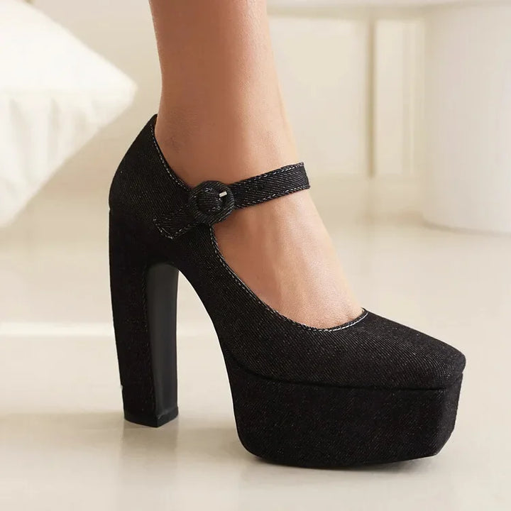Brera Denim Pumps