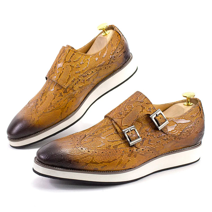Serpente Monk Strap Brogues