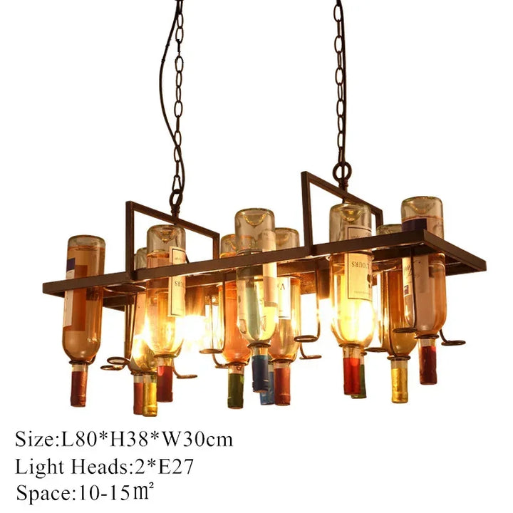Barrelhouse Retro Chandelier