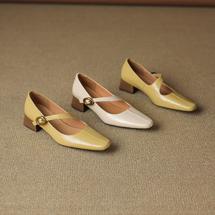Colette Leather Mary Janes