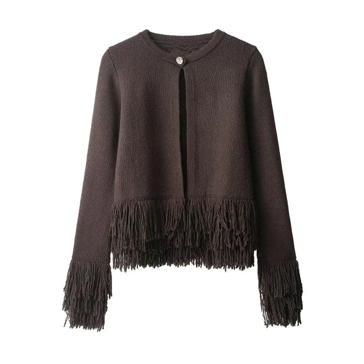Cressida Fringe Cardigan