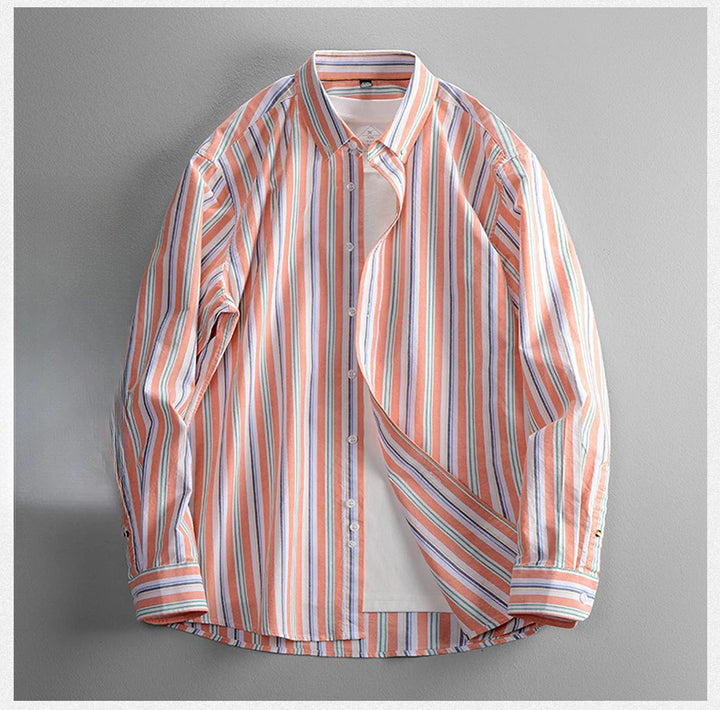 Newport Stripe Cotton Shirt