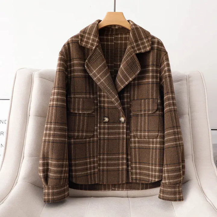 Harrow Plaid Wool Jacket