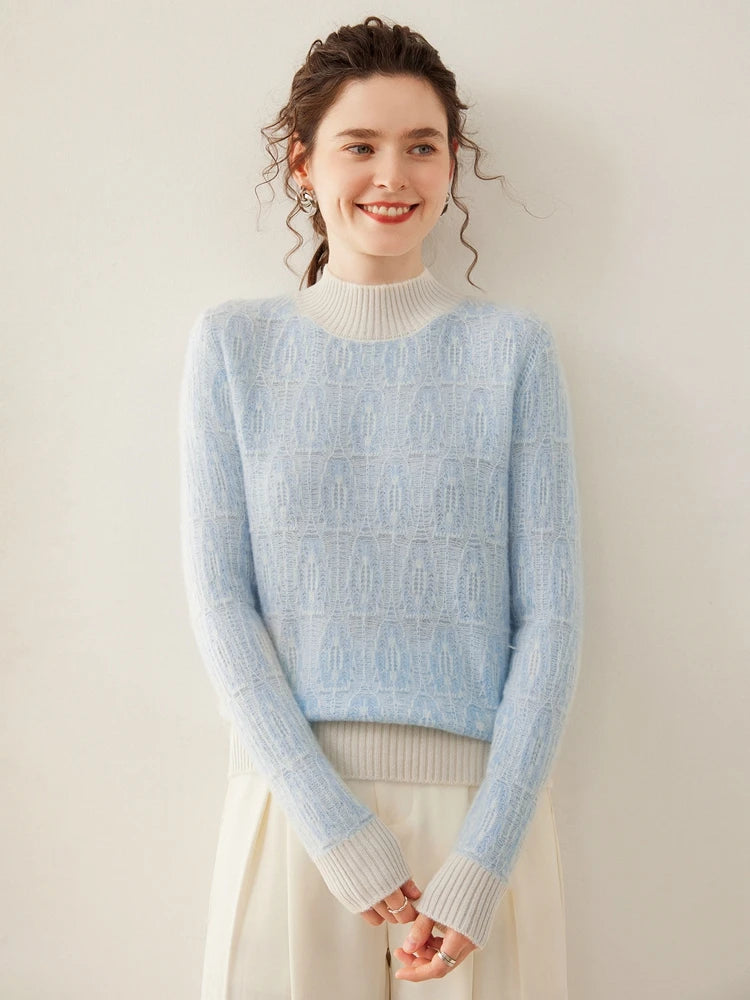 Cashmere Dream Jacquard Sweater