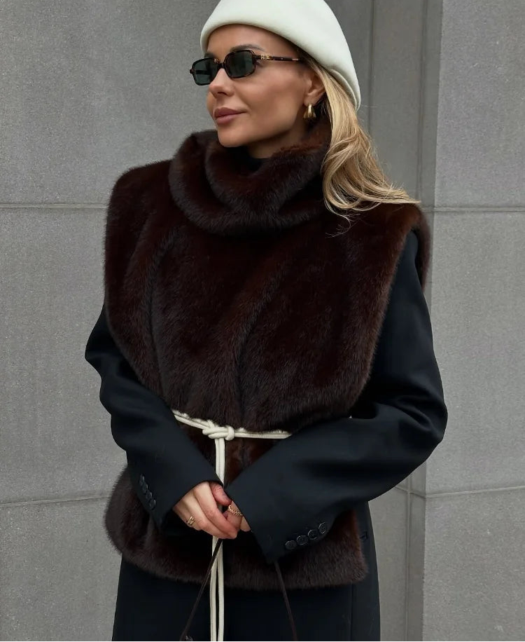 Solara Fur Vest