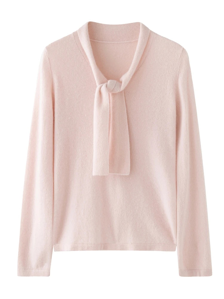 Simone Cashmere Knot Sweater
