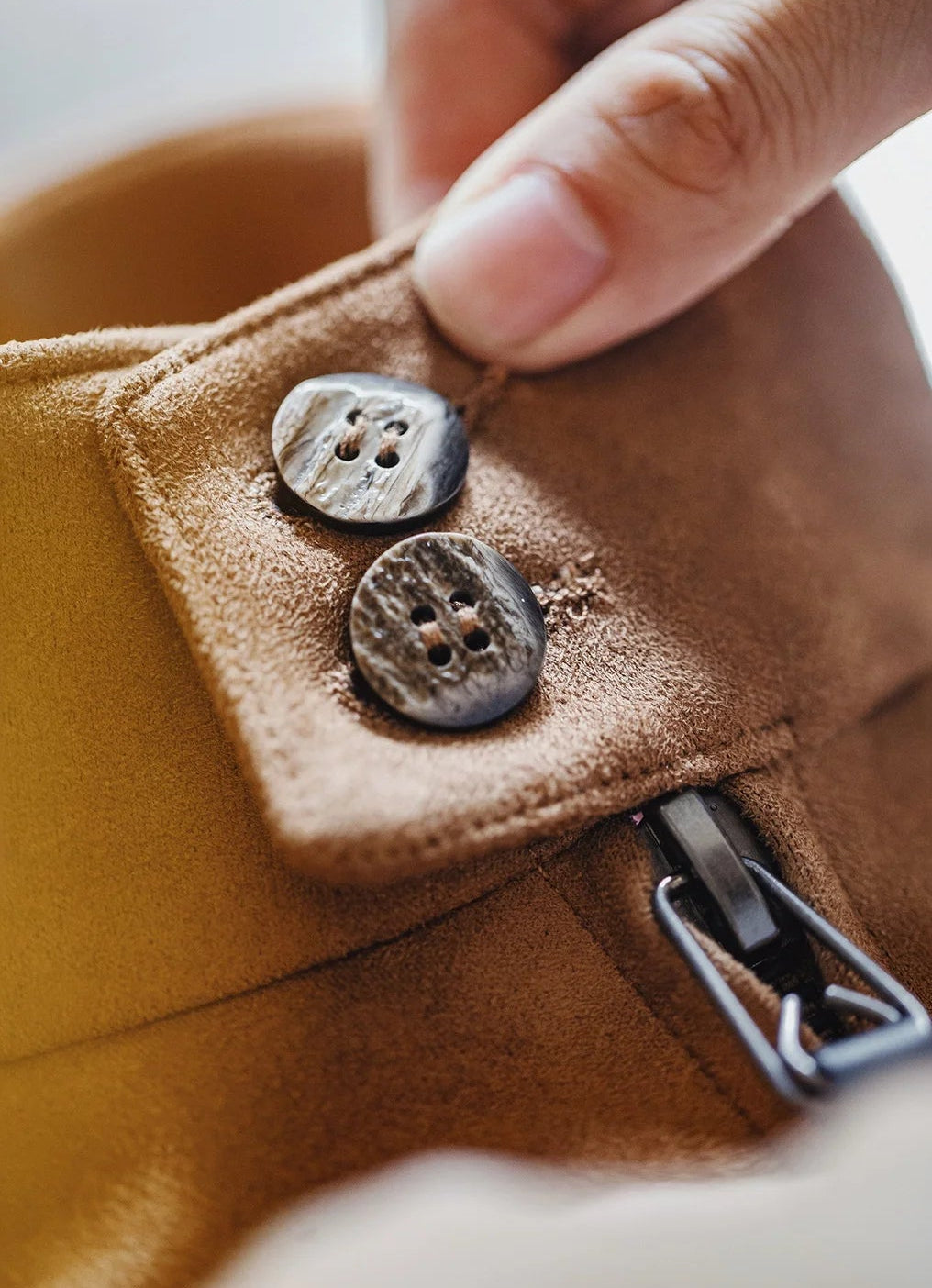 Mercer Suede Harrington Jacket
