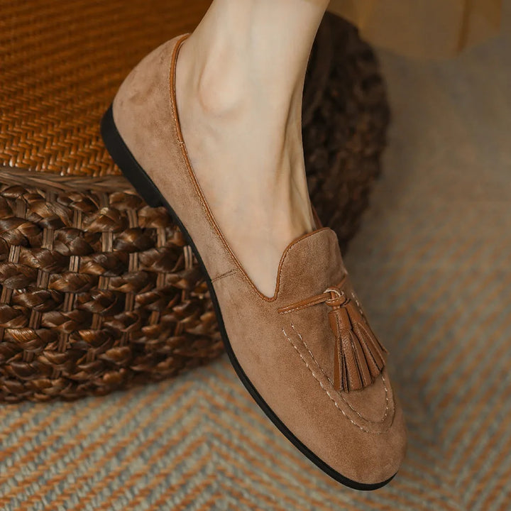 Sorrento Tassel Suede Loafers
