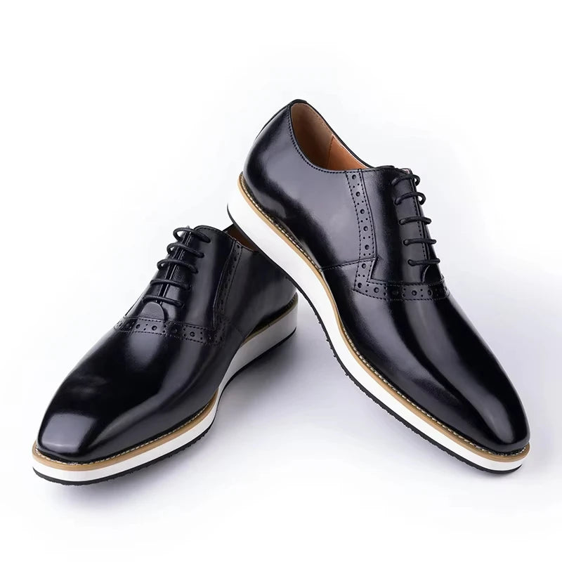 Ferrano Leather Oxfords