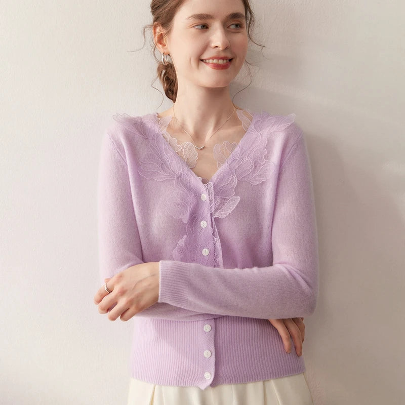 Clairmont Cashmere Cardigan