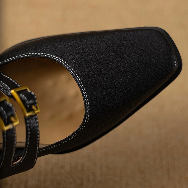 Firenze Dual Buckle Shoes