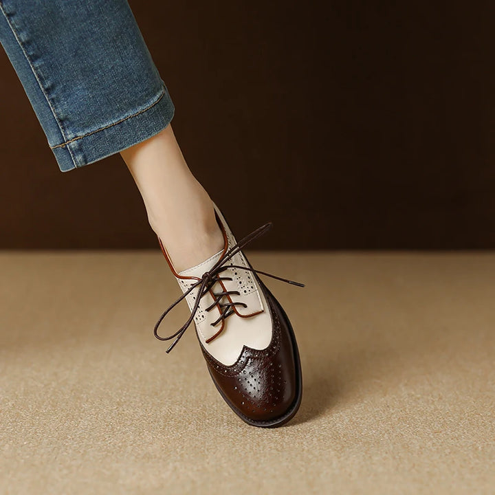 Odette Two-Tone Oxfords