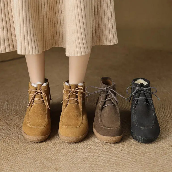 Dolcetta Suede Wool Boots