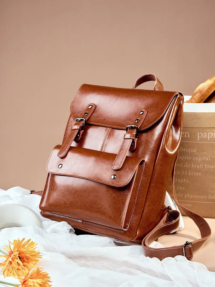 Camden Leather Backpack