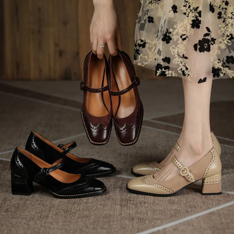 Cambria Mary Jane Heels