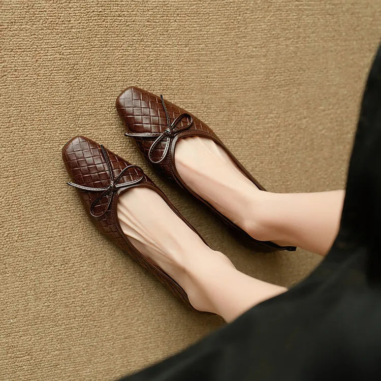 Mosaico Leather Flats