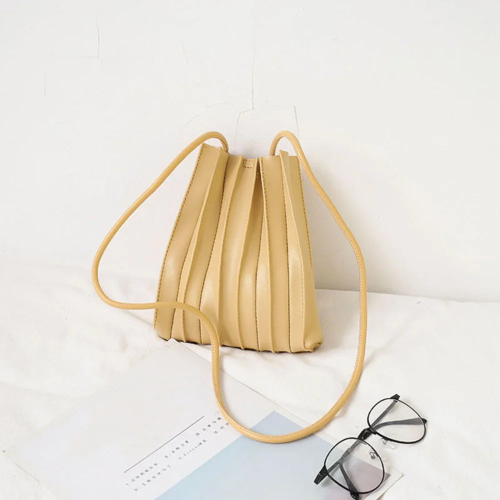 Faye Pleated Crossbody
