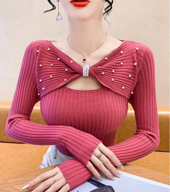 Monroe Pearl Knot Top