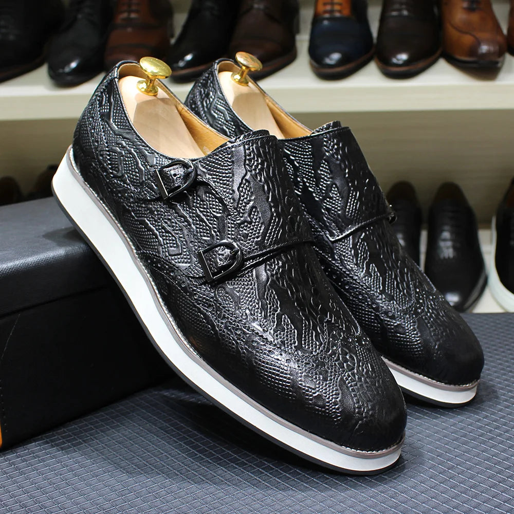Serpente Monk Strap Brogues