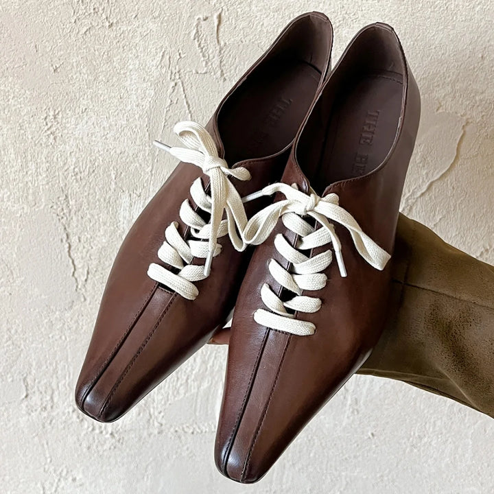Virelli Leather Oxfords