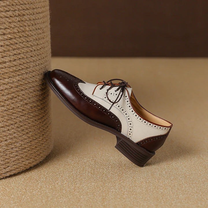 Odette Two-Tone Oxfords