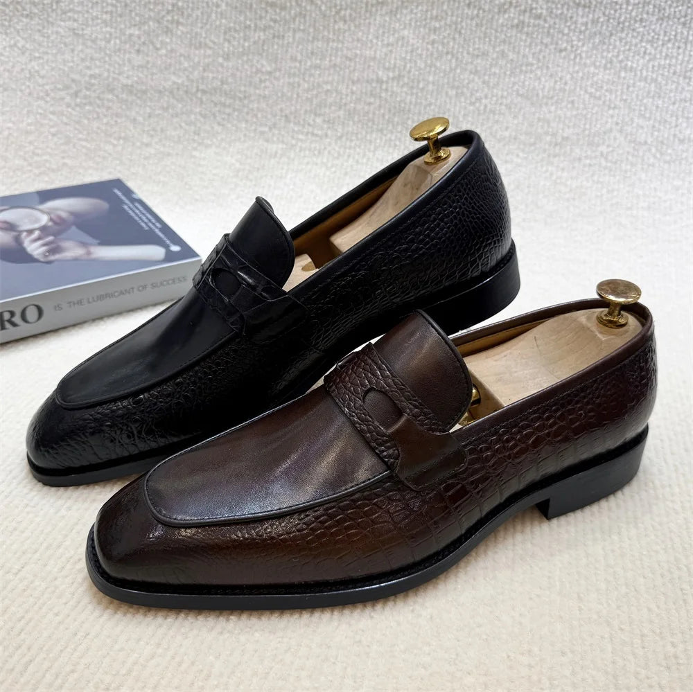 Gradenza Leather Loafers