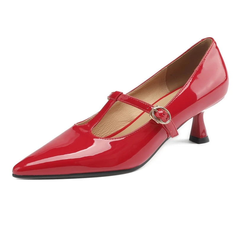Strata T-Strap Pumps