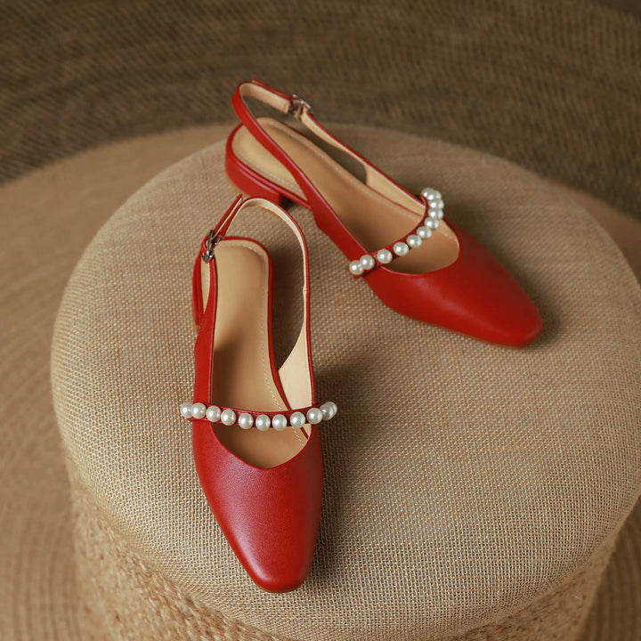 Forté Pearl Slingbacks