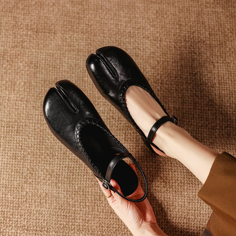 Tabion Split-Toe Mary Janes