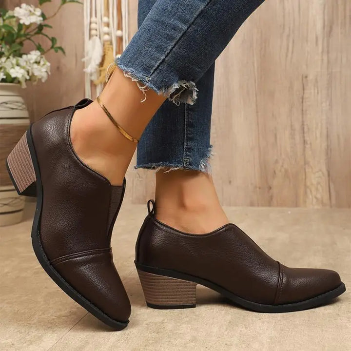 Hartwell Leather Heels