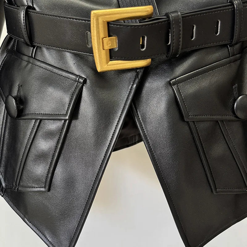Dominé Belted Jacket