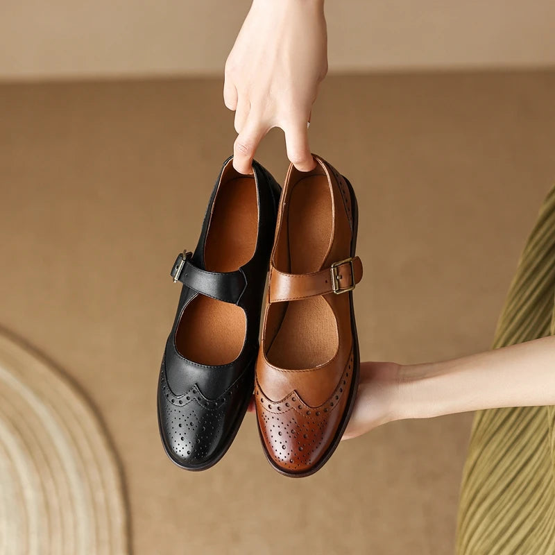 Everton Leather Brogues
