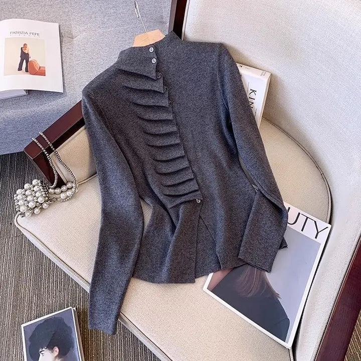 Scala Pleated Sweater