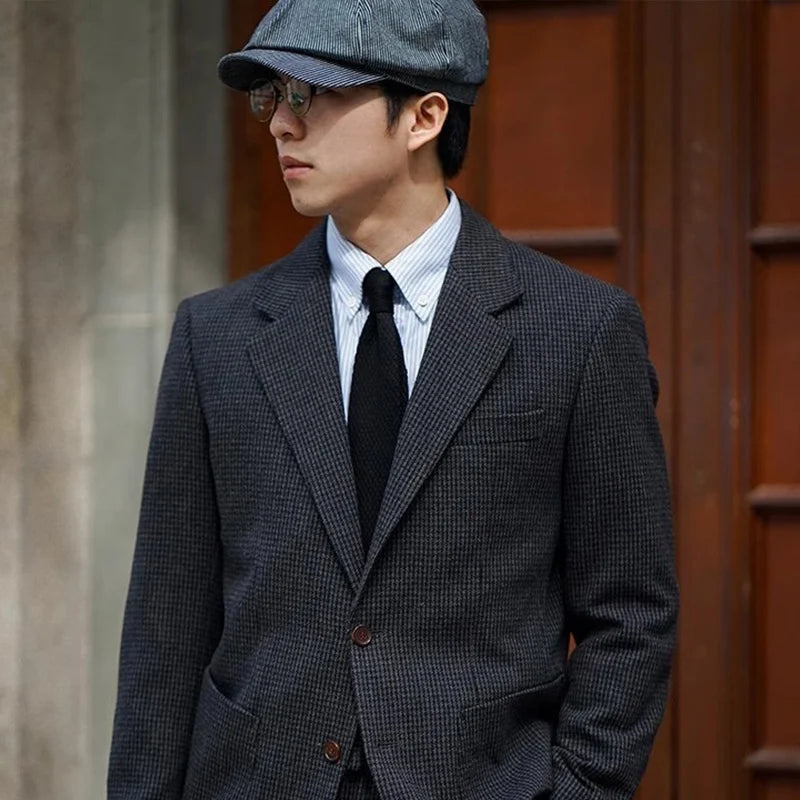 Grant Mercer Houndstooth Blazer